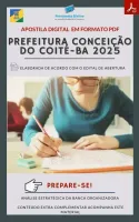 Apostila Prefeitura Coité Farmacêutico 2025
