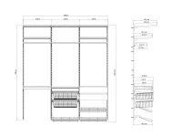 Kit modular Closet 07 DiCarlo - Foto 15