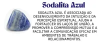 Pedra Sodalita Azul – Intuição, Sabedoria e Clareza Mental - Foto 2