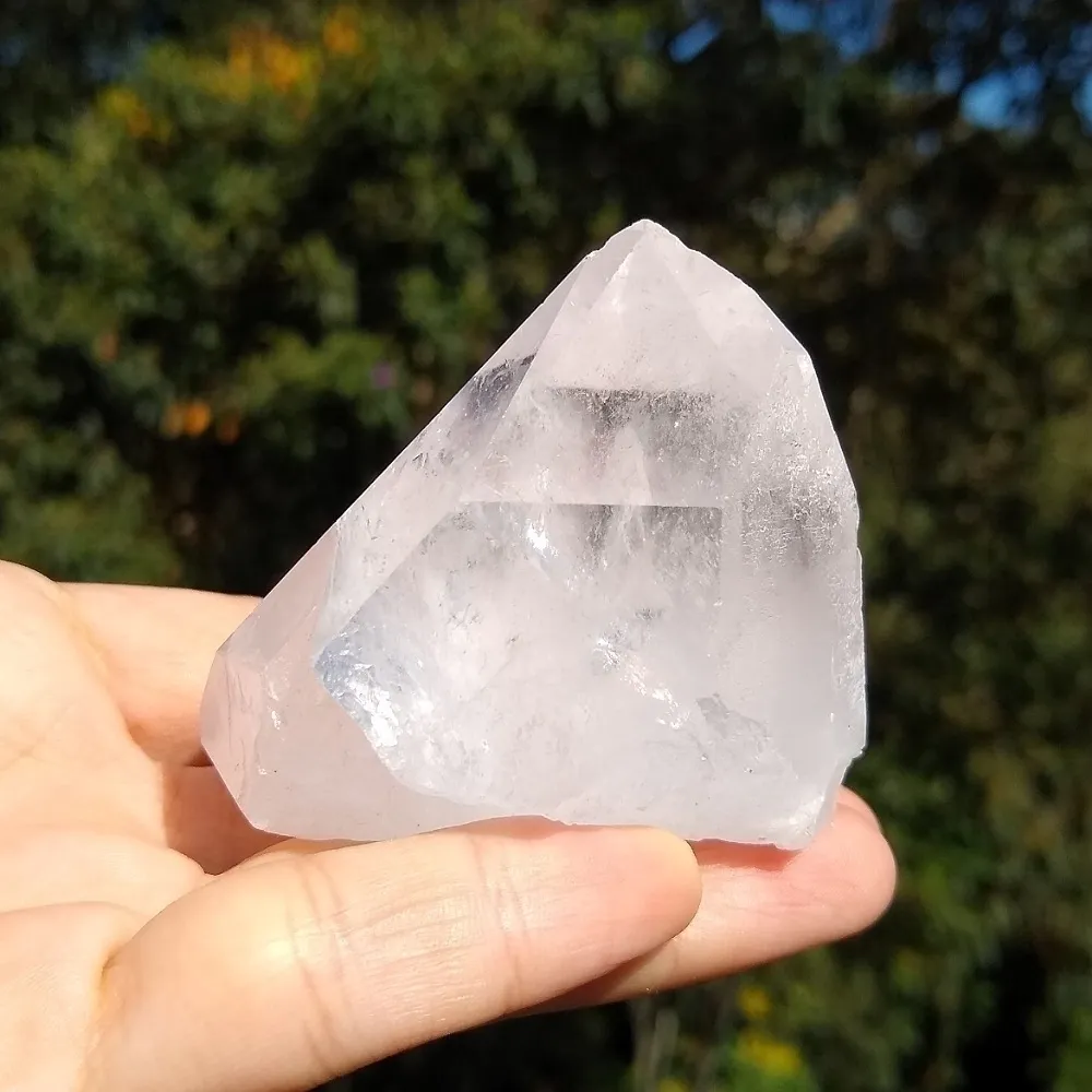 Pedra Quartzo de Cristal Bruta - G