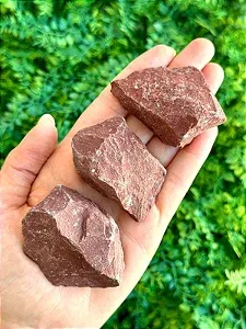 Pedra Jaspe Vermelho Bruta - G Imagem