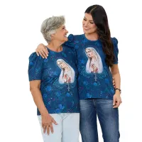 Baby Look Nossa Senhora de Fátima - Foto 4