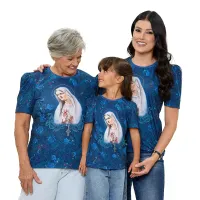 Baby Look Infantil Nossa Senhora de Fátima - Foto 3