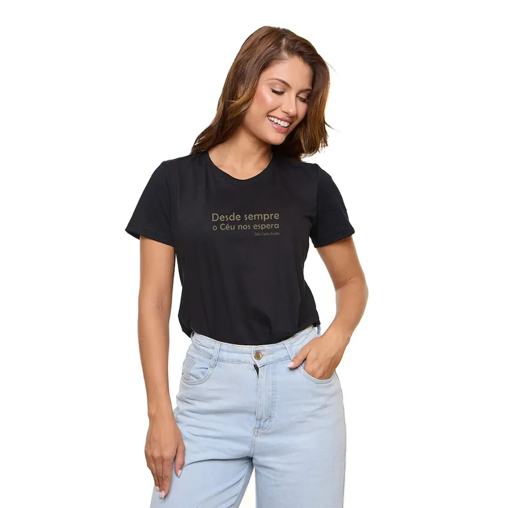 Baby Look Beato Carlo Acuttis Imagem