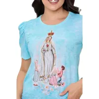 Baby Look Nossa Senhora de Fátima - Foto 2