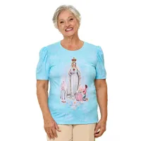 Baby Look Nossa Senhora de Fátima - Foto 4