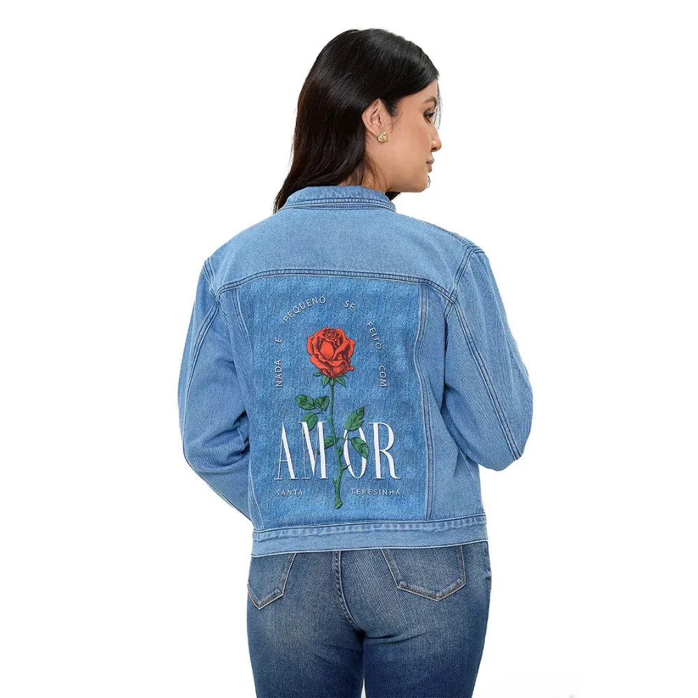 Jaqueta Nada É Pequeno Se Feito Com Amor Imagem