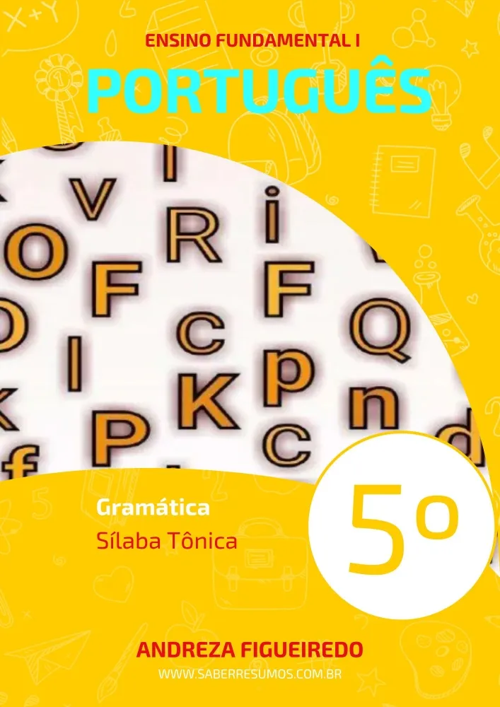 346 - Português - Gramática - Sílaba Tônica - 5º ano - PDF com 4 páginas Imagem