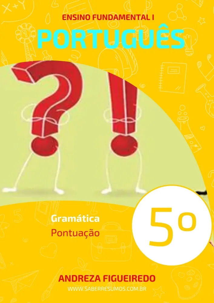 330 - Português - Gramática - Pontuação - 5º ano - PDF com 4 páginas