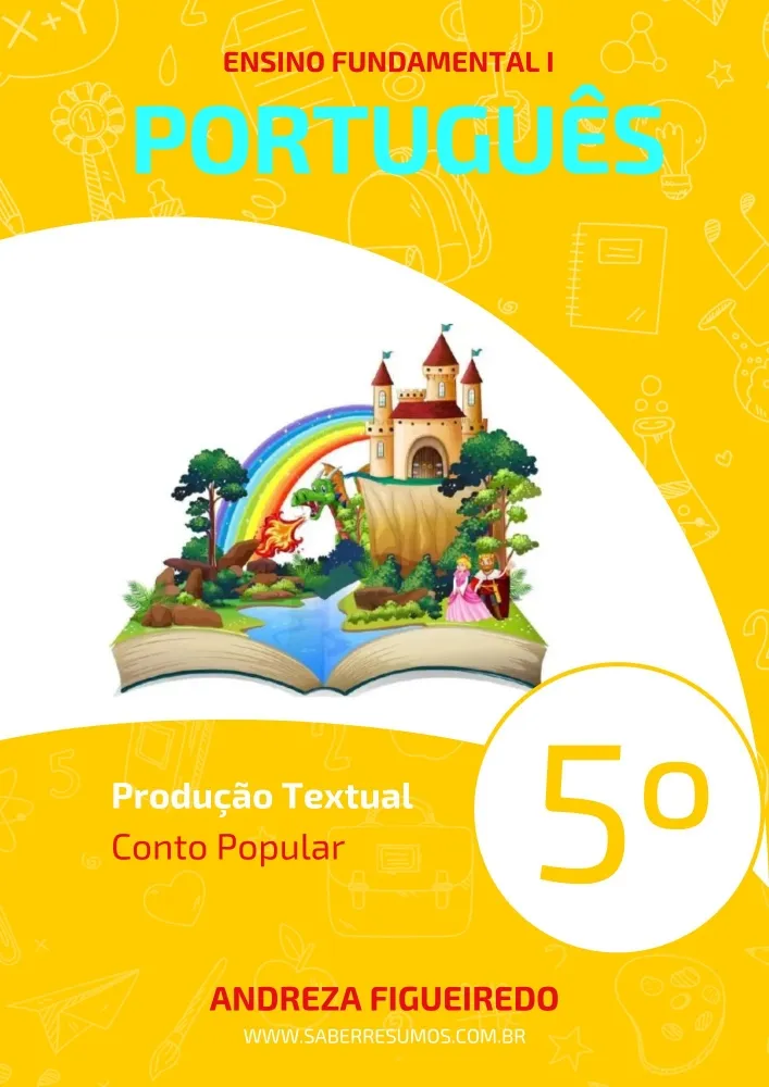 326 - Português - Produção Textual - Conto Popular - 5º ano - PDF com 4 páginas