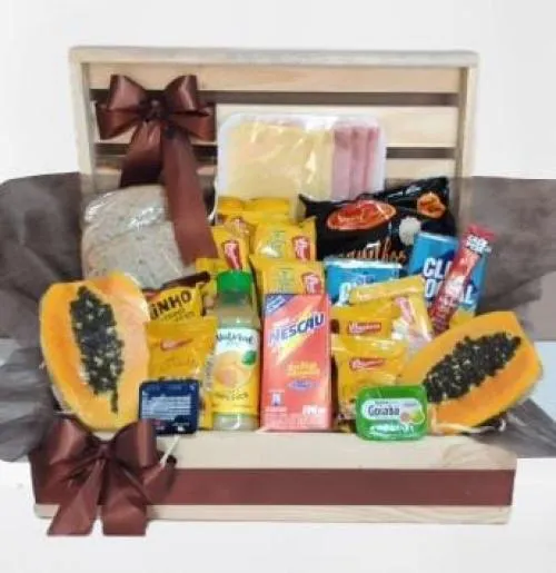 Cesta De Café Manhã Encantada 