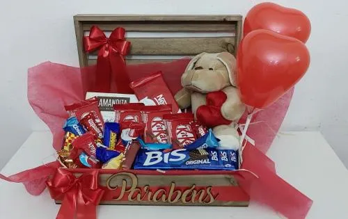 Cestas de Chocolates Doçura dos Sonhos Imagem