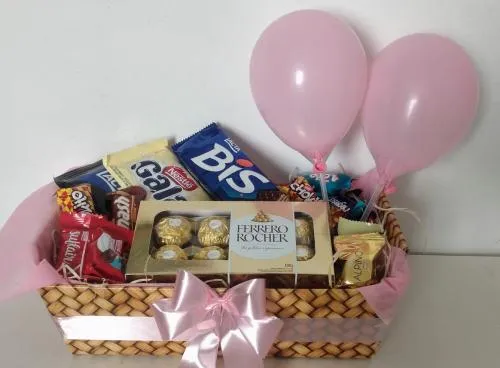 Cestas de Chocolates Delícias da Cesta Imagem