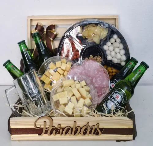 Cesta de Cerveja Malte & Brinde