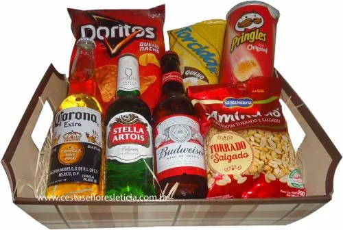 Cesta de Cerveja Cerveja & Petiscos