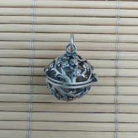 Pingente Difusor Pessoal de Prata 925 - chamador de anjo - P101 - Foto 4