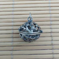 Pingente Difusor Pessoal de Prata 925 - chamador de anjo - P101 - Foto 6