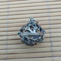 Pingente Difusor Pessoal de Prata 925 - chamador de anjo - P101 - Foto 7
