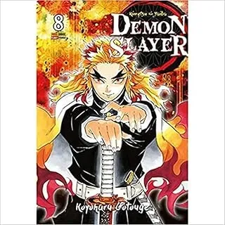 MANGA DEMON SLAYER KIMETSU NO YAIBA VOL 8 (PRODUTO USADO - MUITO BOM)
