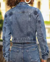 Jaqueta Jeans Consciência Feminina Azul - Foto 2