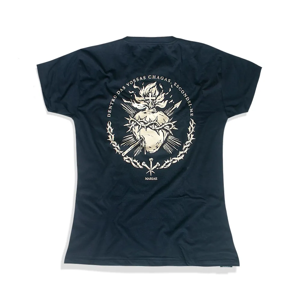 Baby Look Sagrado Coração - PREMIUM