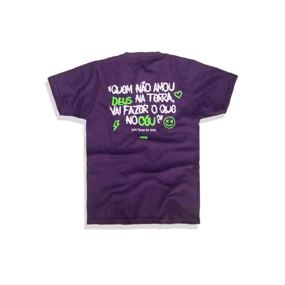 Camiseta Infantil Amar a Deus