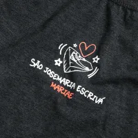 Baby Look Faz me Santo - Foto 4