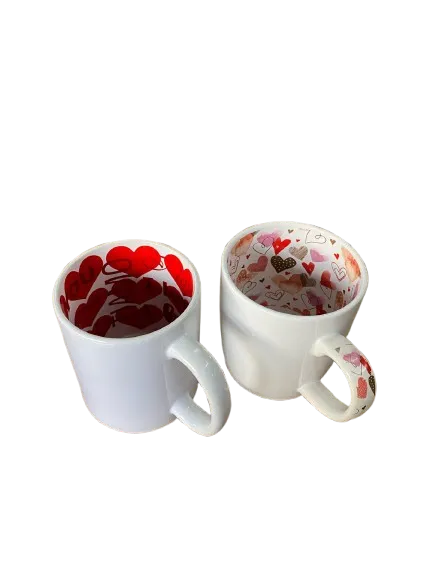 CANECA LIVE INTERNO E ALÇA DECORADA