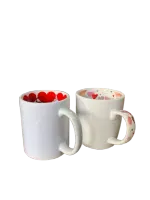 CANECA LIVE INTERNO E ALÇA DECORADA - Foto 5