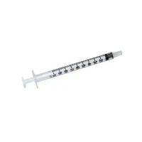 Seringa Descartável 01ml  Bico Liso MEDIX - Foto 2