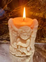 Vela anjo floral  - Foto 5