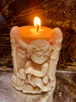 Vela anjo floral  - Foto 6