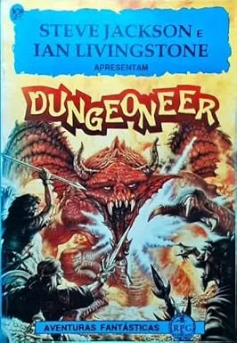 DUNGEONEER - RPG - AVENTURAS FANTASTICAS - AVANÇADO (PRODUTO USADO - BOM)