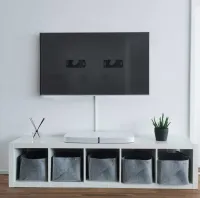 Suporte Tv Fixo Universal 10 A 85 - Compacto Cor Preto - Foto 2