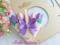 G1.871  Gabarito de Moldes em MDF Cestinha de Amor