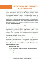 859 - Geografia - Economia Global e Brasileira - Países Desenvolvidos, Emergentes e Subdesenvolvidos - 9º ano - PDF com 22 páginas - Foto 2