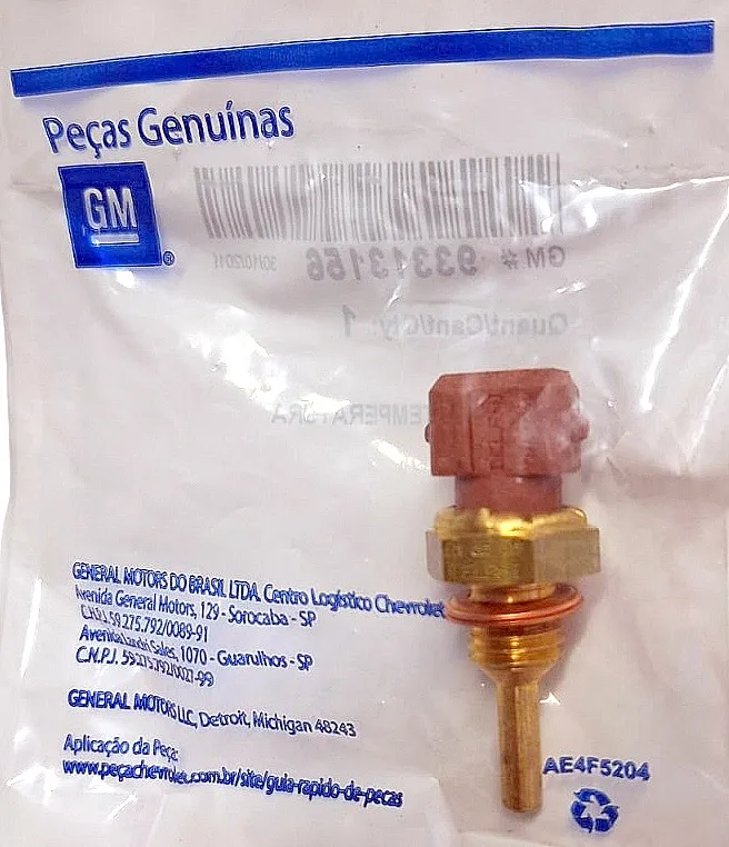 Só Injeção Eletrônica - Sensor Temperatura da Água Corsa Meriva