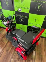 Triciclo Eletrico 1000w c/2 bancos  2026  Bikemoto 3 LUGARES - Foto 5