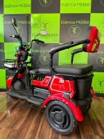 Triciclo Eletrico 1000w c/2 bancos  2026  Bikemoto 3 LUGARES - Foto 6