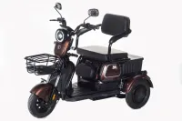 Triciclo Eletrico 1000w c/2 bancos  2026  Bikemoto 3 LUGARES - Foto 7