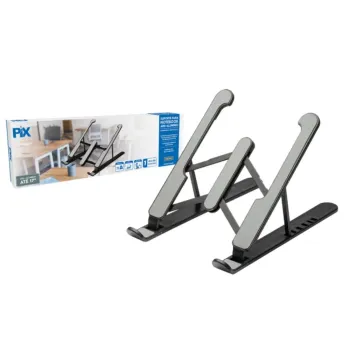 Base Suporte Ergonômico P/ Notebook,netbook, Tablet Celular Cor Preto - Foto 2