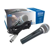 Microfone Dinamico Unidirecional Com Fio Px-58a - Foto 2