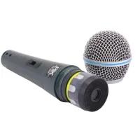 Microfone Dinamico Unidirecional Com Fio Px-58a - Foto 4