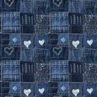 SC-958- Bordado Jeans 1 - Papel para Scrapbook Dupla Face - Foto 2