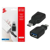 Adaptador Otg Tipo C 3.1 Para Usb Fêmea - Foto 2