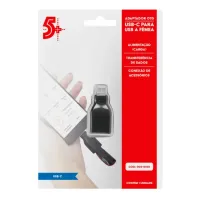 Adaptador Otg Tipo C 3.1 Para Usb Fêmea - Foto 3