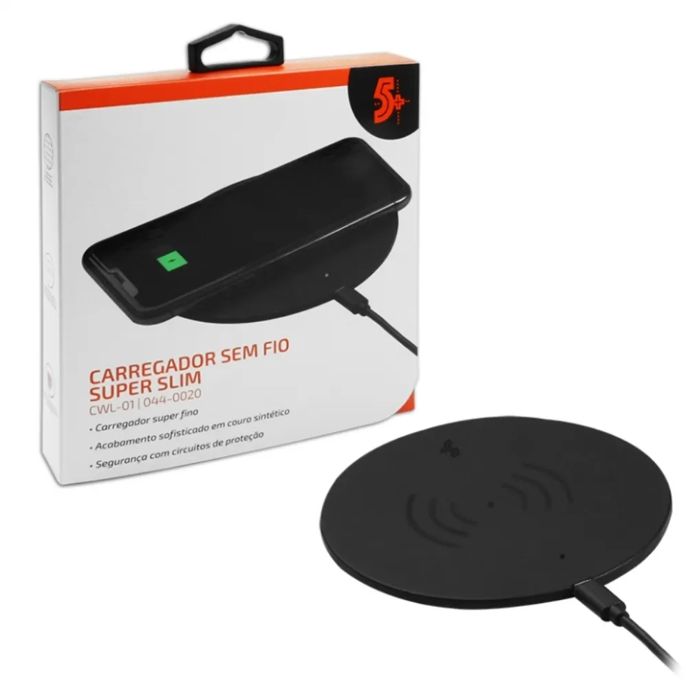 Carregador Sem Fio Wireless Ultra Rápido De Indução - 5+ Imagem