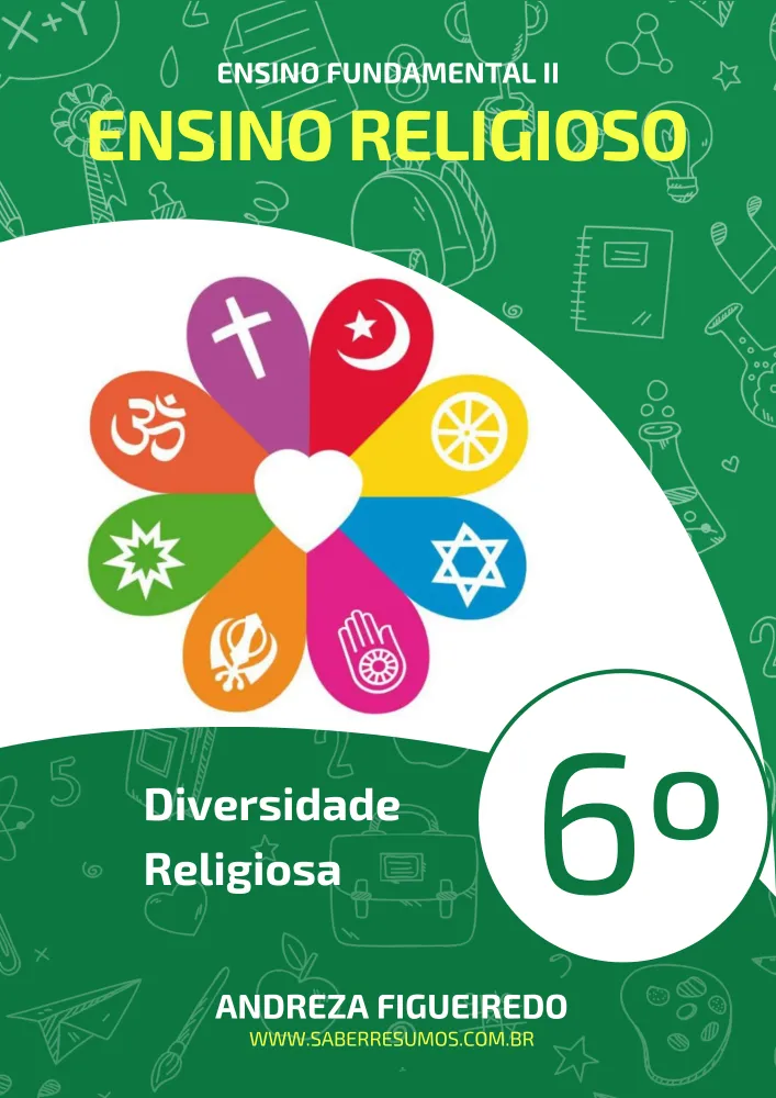 553 - Ensino Religioso - Diversidade Religiosa - 6º ano - PDF com 27 páginas