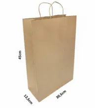 Sacolas em Kraft 45,0 x 30,5 x 12,5