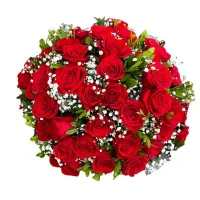 Paixão Rústica 50 Rosas Importadas